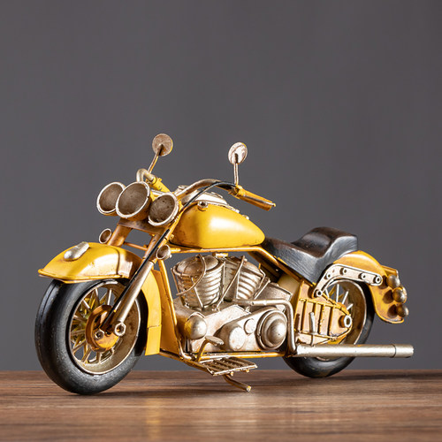 客厅摩托车莎芮铁质装饰