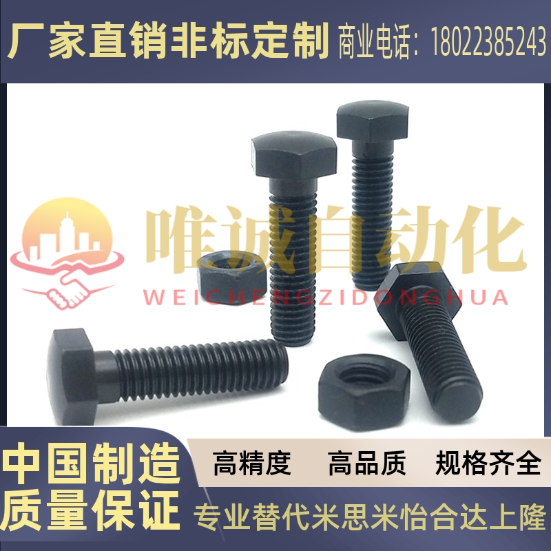 头部R型粗牙定位螺栓STBB12/16-30/35/40/50/60/70调整PBE31