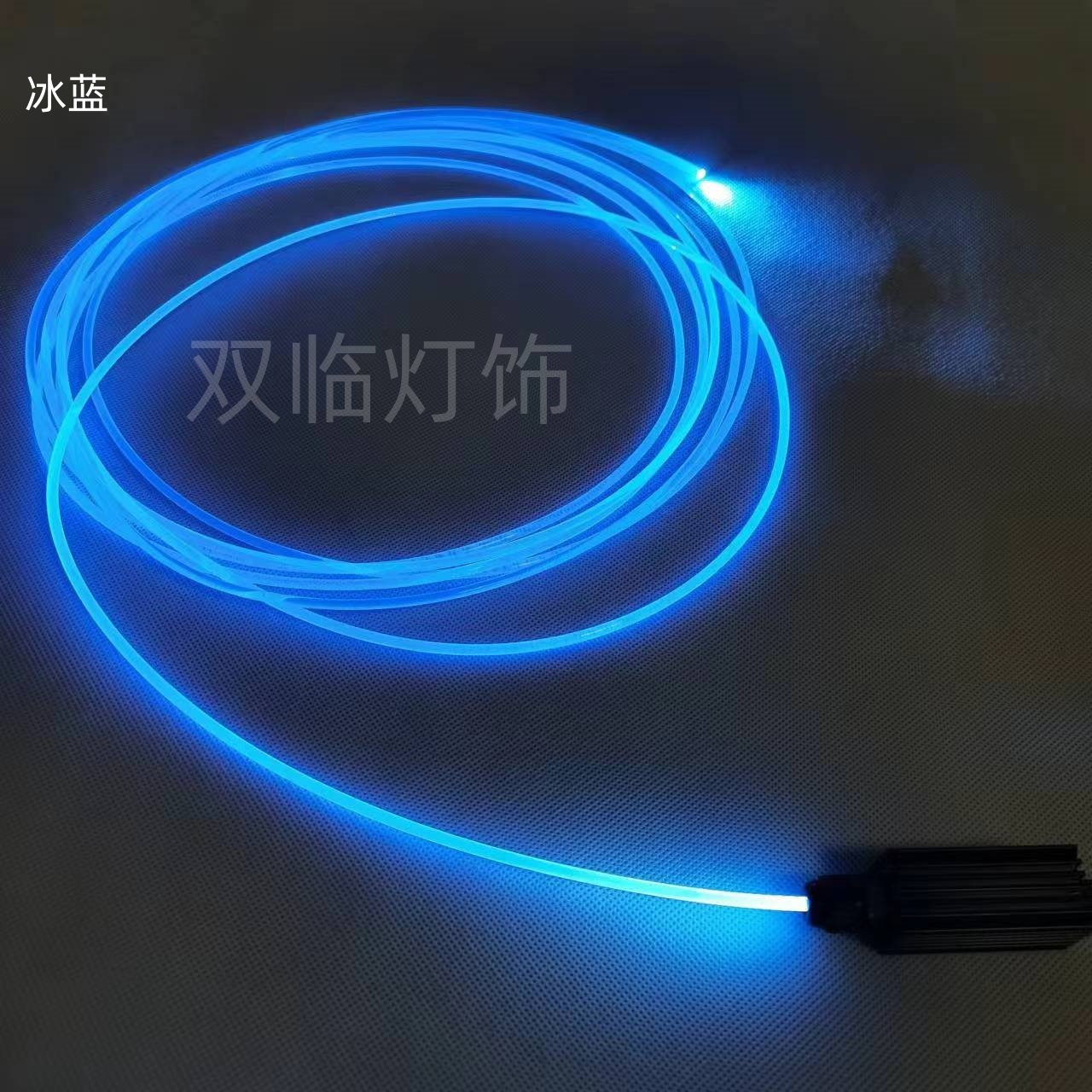 12V光纤专用单色光源接线款，可搭配2//2.5/3/4/5/6/8/10通体光纤