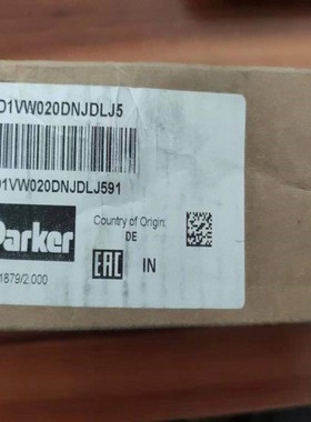 D1VW020BNJDLJ5派克电磁换向阀