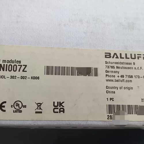 BALLUFF巴鲁夫I/O模块BNI007ZBNI IO全新二手都有现货