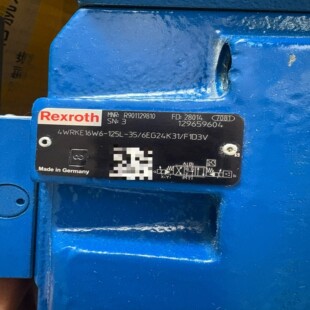比例阀R901129810 4WRKE16W6 125L F1D3V 6EG24K31