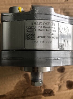 力士乐Rexroth原装齿轮泵0510010008,全新正品
