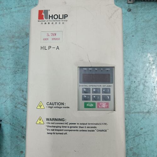 海利普二手变频器HLPA 03D743B 3.7KW实物全新二手都有现货