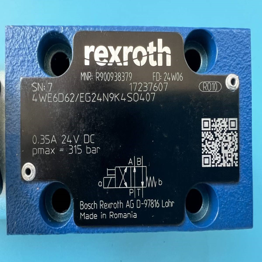 R900938379 4WE6D6X/EG24N9K4SO407力士乐换向阀全新原装正品现货