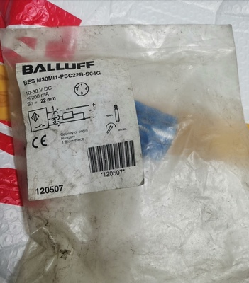 巴鲁夫BES M30MI1-PSC22B-S04G接近开关 120507 全新现货