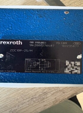 压力补偿器R900488023 ZDC10P-25/M德国力