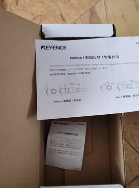 KEYENCE基恩士GT2-CH10M传感器使用的包装盒子 全新现货