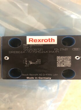 力士乐比例阀0811402082 DREBE6X-11/75MG24K31A1M原装现货