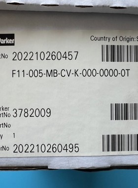 3782009 F11-005-MB-CV-K-000-0000-0T派克液压马达原装正品现货