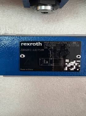 R900483786 ZDR6DP2-4X/75YM力士乐减