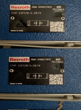 R900517812 Z2FS10-5-3X/V R901029609 4WE 6 J62/EG24NXEZ2/B10