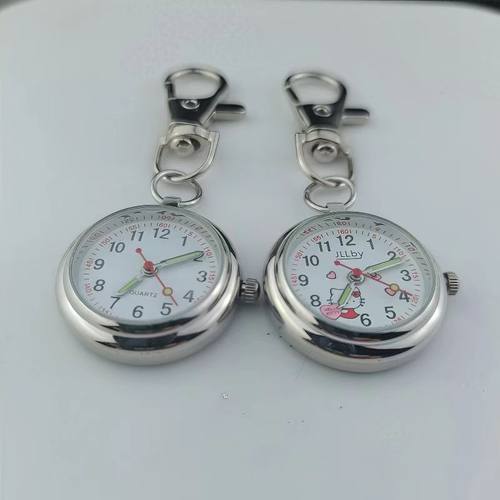 可爱钥匙扣怀表学生考试复古表