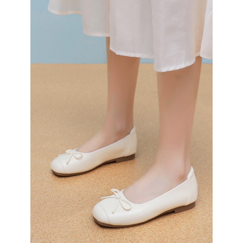 卓诗尼2025秋季新款浅口单鞋时尚舒适玛丽珍鞋潮流优雅气质小皮鞋