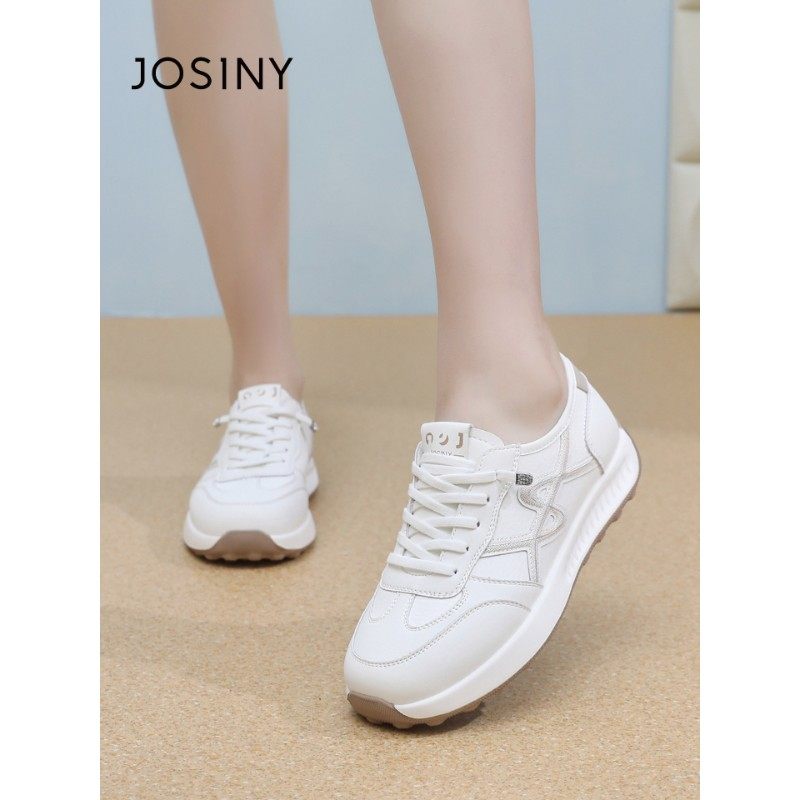 卓诗尼2026春季新款厚底运动小白鞋时尚休闲德训鞋潮流舒适阿甘鞋,女鞋,德训鞋,淘宝优惠券,粉丝福利购,淘宝优惠卷