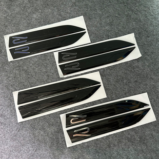 GTI车身新款 适用大众高尔夫7 8叶子板侧标贴改装 刀锋翼子板 7.5