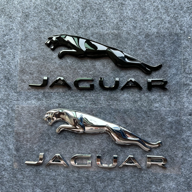 适用于捷豹XF XE FPACE后车尾标JAGUAR英文字标 F-PACE改装车标贴 汽车用品/电子/清洗/改装 汽车装饰贴/反光贴 原图主图