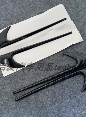 适用于奔驰AMG叶子板回力标装饰A级B级C级E级改装侧叶子刀锋车贴