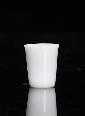 15ml亮光冰种玉瓷白酒杯分酒器酒具酒杯酒壶高端德化白瓷小号酒杯