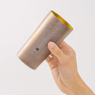 Horie纯钛杯双层保温保冷杯高档优雅轻奢办公家用水杯实用礼物杯