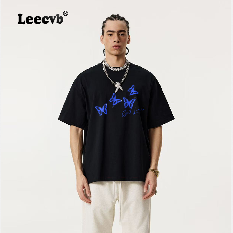 Leecvb官方联名时尚短袖T恤潮牌