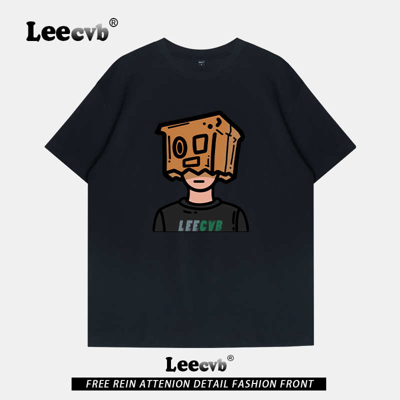 【大牌捡漏】LEEcvb官方潮牌图案纯棉短袖t恤男女同款联名上衣夏