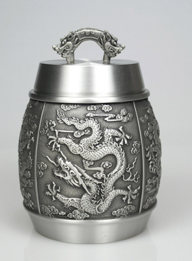 生肖送领导实用礼品储茶罐