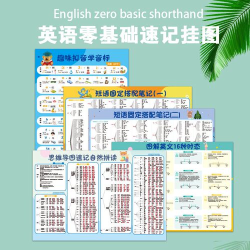 H零基础学英语5张中小学