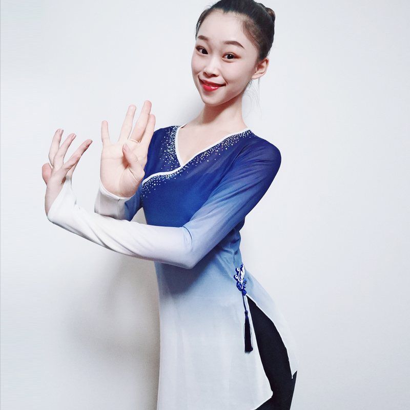 纱衣学生基训专业古典舞服