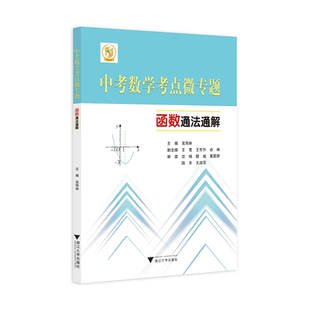 中考数学考点微专题——函数通法通解/中考数学历年真题总复习浙大优学初中九年级初三数学必刷题专项专题训练/吴筠林/王雪