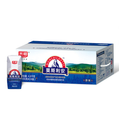 光明莫斯利安原味酸牛奶