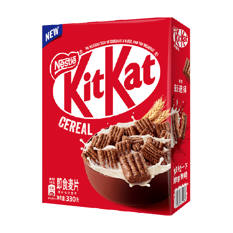 雀巢奇巧进口即食麦片330g×1盒