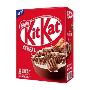 雀巢KitKat奇巧即食麦片330g巧克力谷物脆进口全谷物零食非油炸