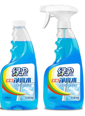 绿伞净亮水玻璃清洁剂