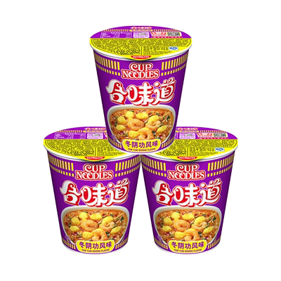 日清方便面冬阴功风味74g×3杯