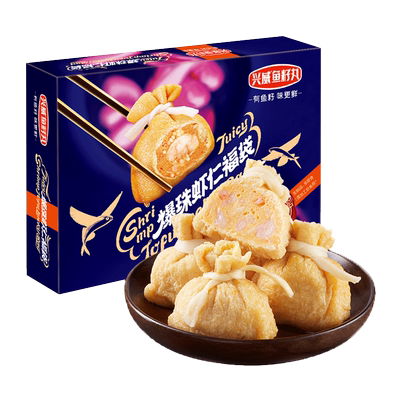 兴威虾仁鱼籽福袋