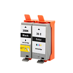 彩格适用佳能ip100墨盒ip110黑彩色PGI-35bk CLI-36C TR150打印机