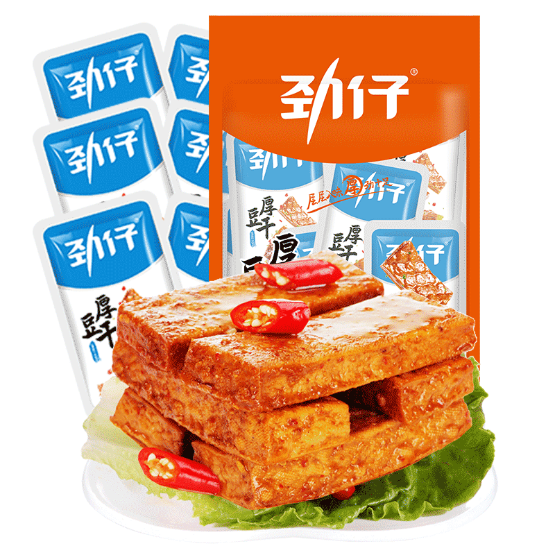 劲仔厚豆干即食豆腐干零食
