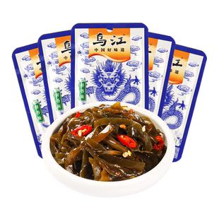 乌江鲜香海带丝凉拌即食特色下饭菜咸菜酱腌菜泡菜榨菜酸辣开味