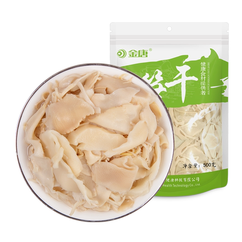 金唐免泡笋干笋尖切片复水免泡发口感鲜美肉质细嫩