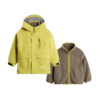 EBAER儿童冲锋衣三合一可拆卸