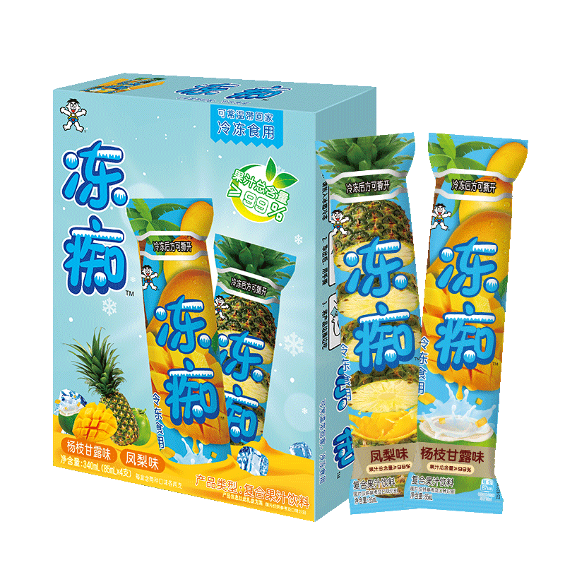 旺旺冻痴雪糕冰淇淋图片