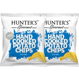阿联酋进口HUNTER'S海盐味薯片迪拜休闲网红零食膨化食品