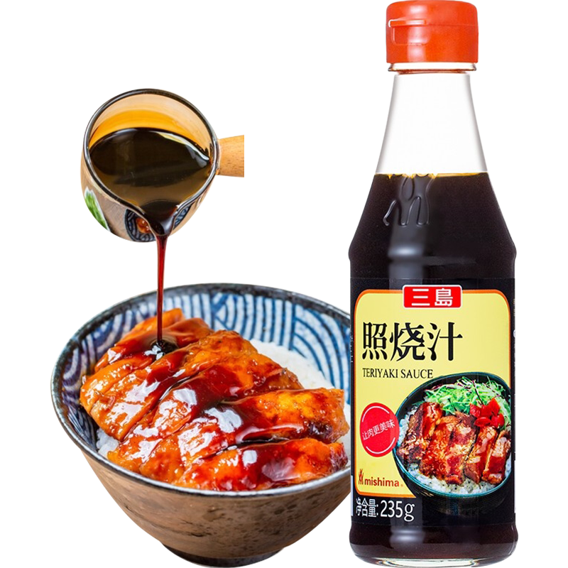三岛日式照烧酱汁猪扒鸡腿饭鳗鱼饭酱汁盖饭汁儿童拌饭酱烤肉汁