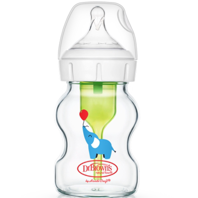 布朗博士好流畅玻璃宝宝奶瓶1个