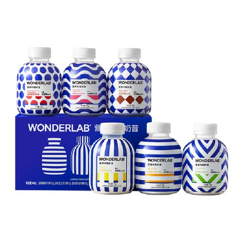 万益蓝WonderLab代餐奶昔