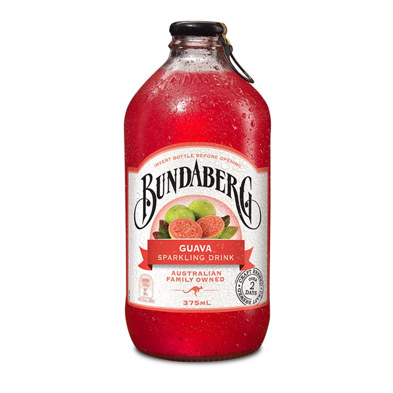 Bundaberg宾得宝澳洲进口番石榴味果汁375ml*1网红饮料果味气泡水