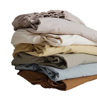 无印良品100s长绒棉磨毛全棉床笠