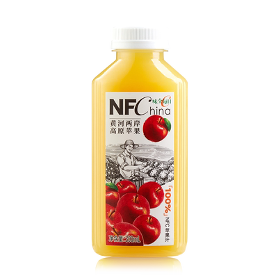 味全100%天然鲜榨NFC果汁