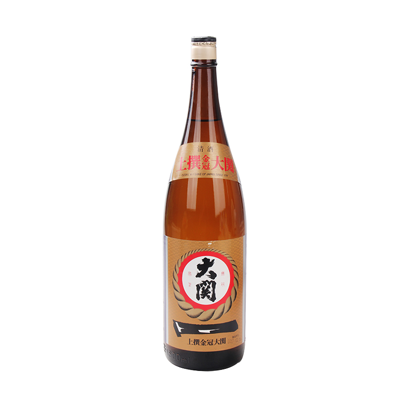 日本进口 大关金冠清酒 1.8l/瓶